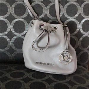 Michael Kors Gray Mini Bucket bag